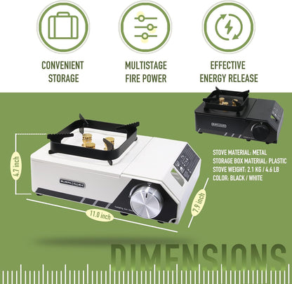 موقد غاز كاسيت  للتخييم