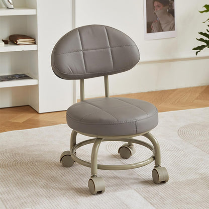 كرسي دوار منخفض مع عجلات