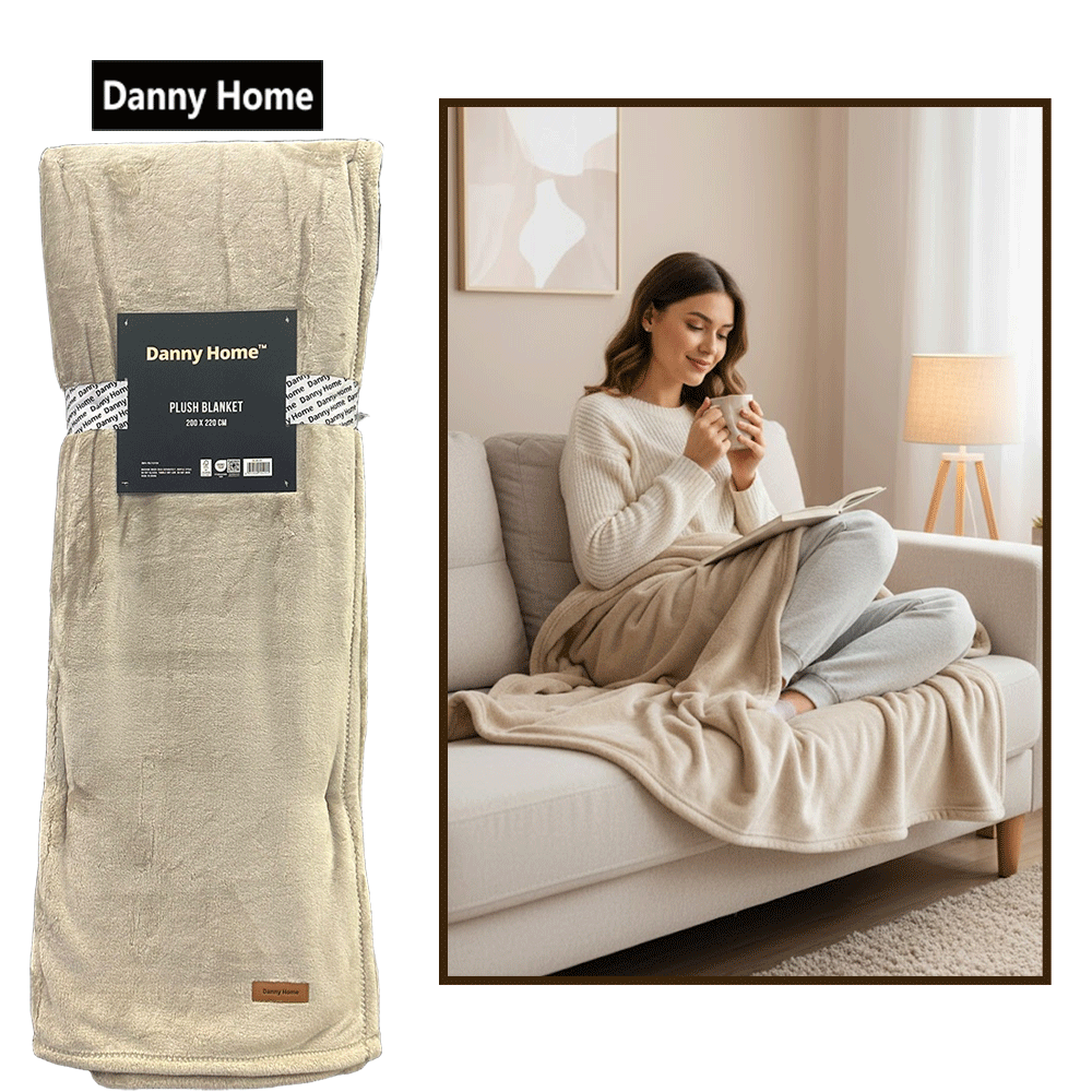 بطانية قطيفة ناعمة فاخرة