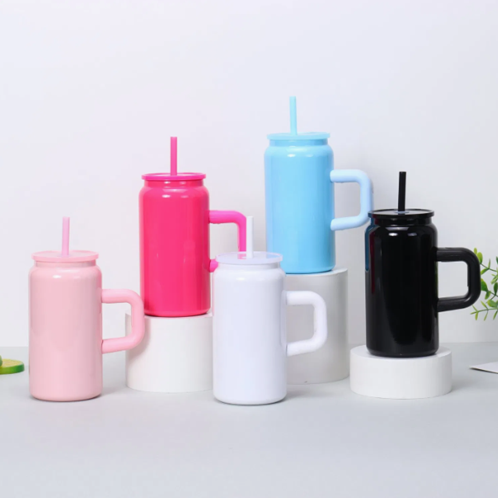 كوب حراري ستانلس بيد مع غطاء