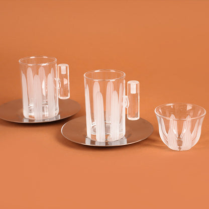 طقم استكانه وفناجين18ق