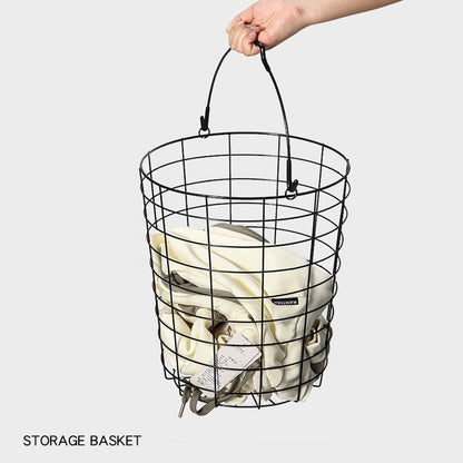 سلة غسيل دوارة مزدوجة الطبقات