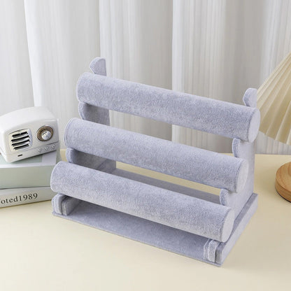 حامل تنظيم  أساور وساعات مخملي 3 طبقات