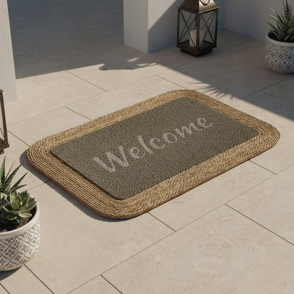 سجادة باب من الجوت