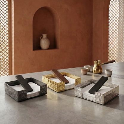 حامل مناديل مربع أنيق Diva Lady