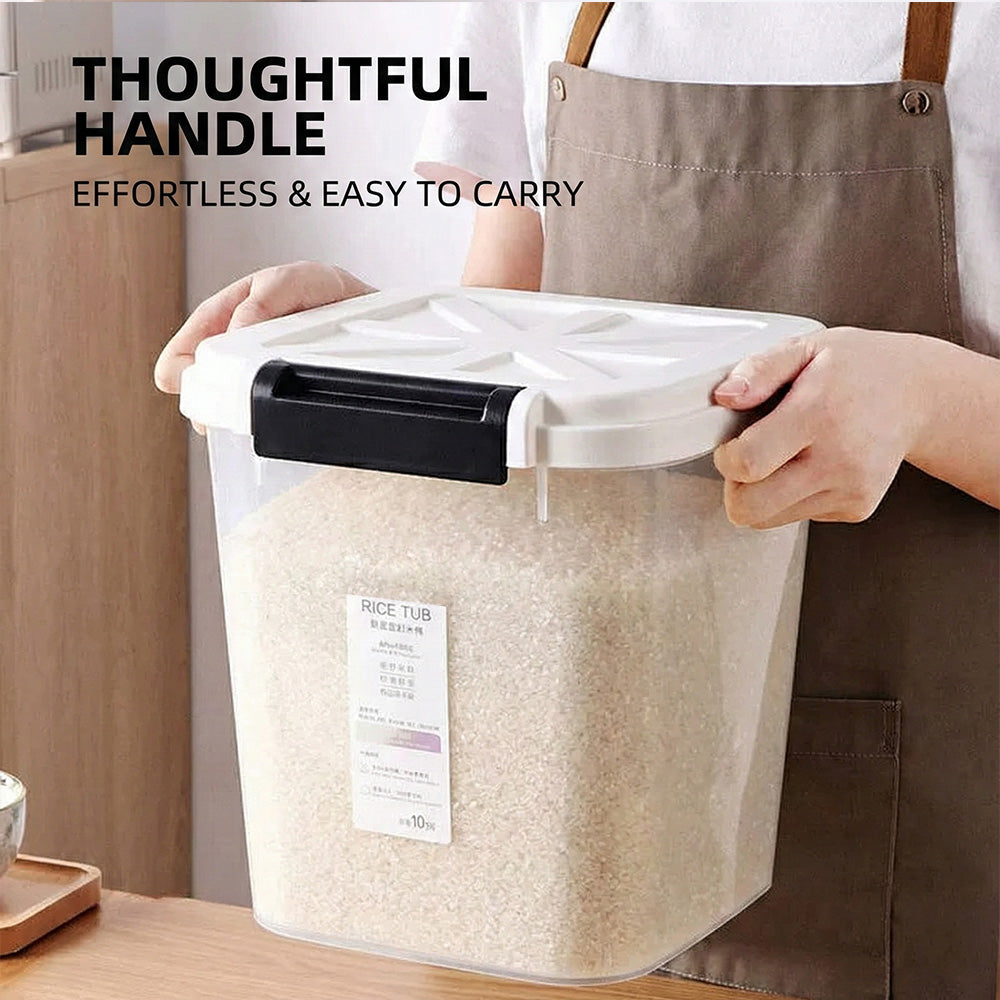 حاوية محكمة الإغلاق لتخزين الأرز والحبوب