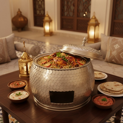 سخان تقديم طعام دائرية سعة 5لتر