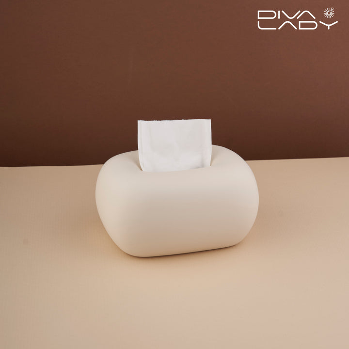 Porcelain tissue box 