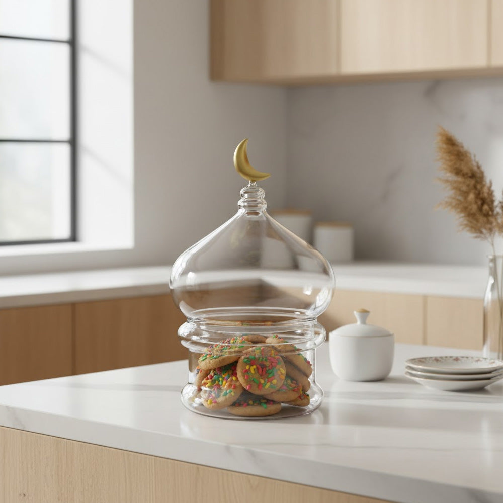 جرة زجاجية قمرية