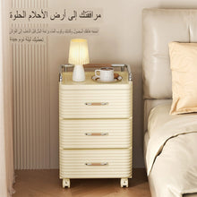 درج تخزين بلاستيكي فاخر حديث مع عجلات