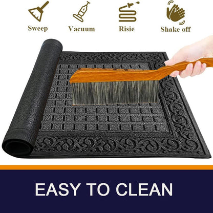 سجادة باب كلاسيكية صلبة - 77*44