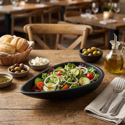 وعاء تقديم صغير بتصميم عصري بالوان متعددة