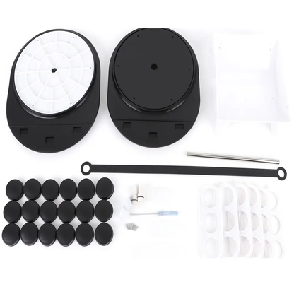 حامل التوابل الدوار 18 عبوة