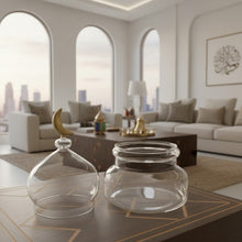 جرة زجاجية قمرية