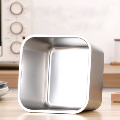 علبة حفظ الطعام من ستانلس ستيل