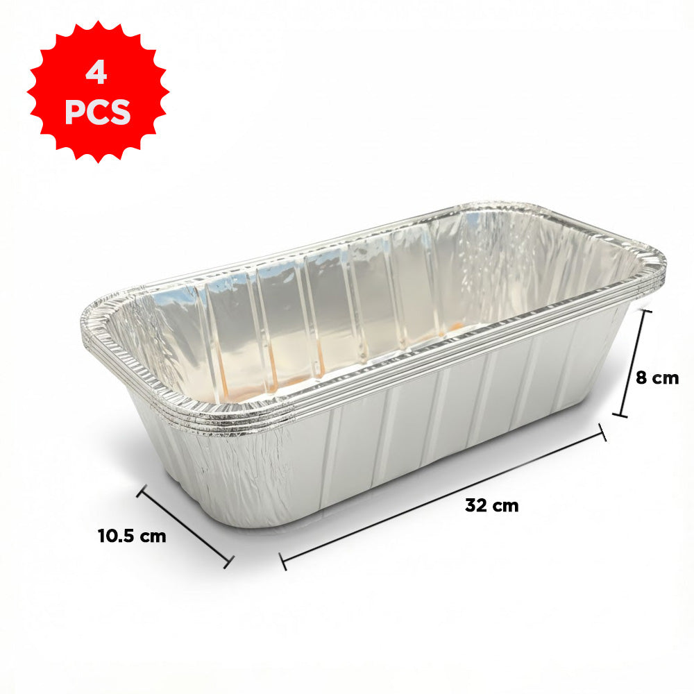 صواني خبز من رقائق الألومنيوم للاستخدام مرة واحدة