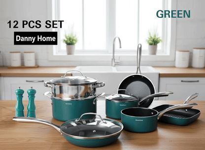 طقم أواني فاخر للطهي