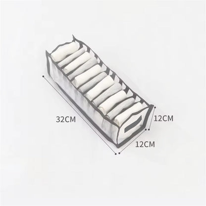 صناديق تنظيم الملابس الشبكية بمقبض