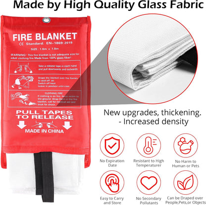 بطانية الطوارئ للحرائق مقاومة للحرارة