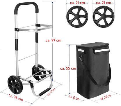 عربة تسوق ريبيلي قابلة للطي