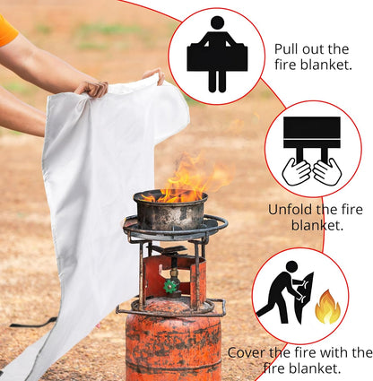 بطانية الطوارئ للحرائق مقاومة للحرارة