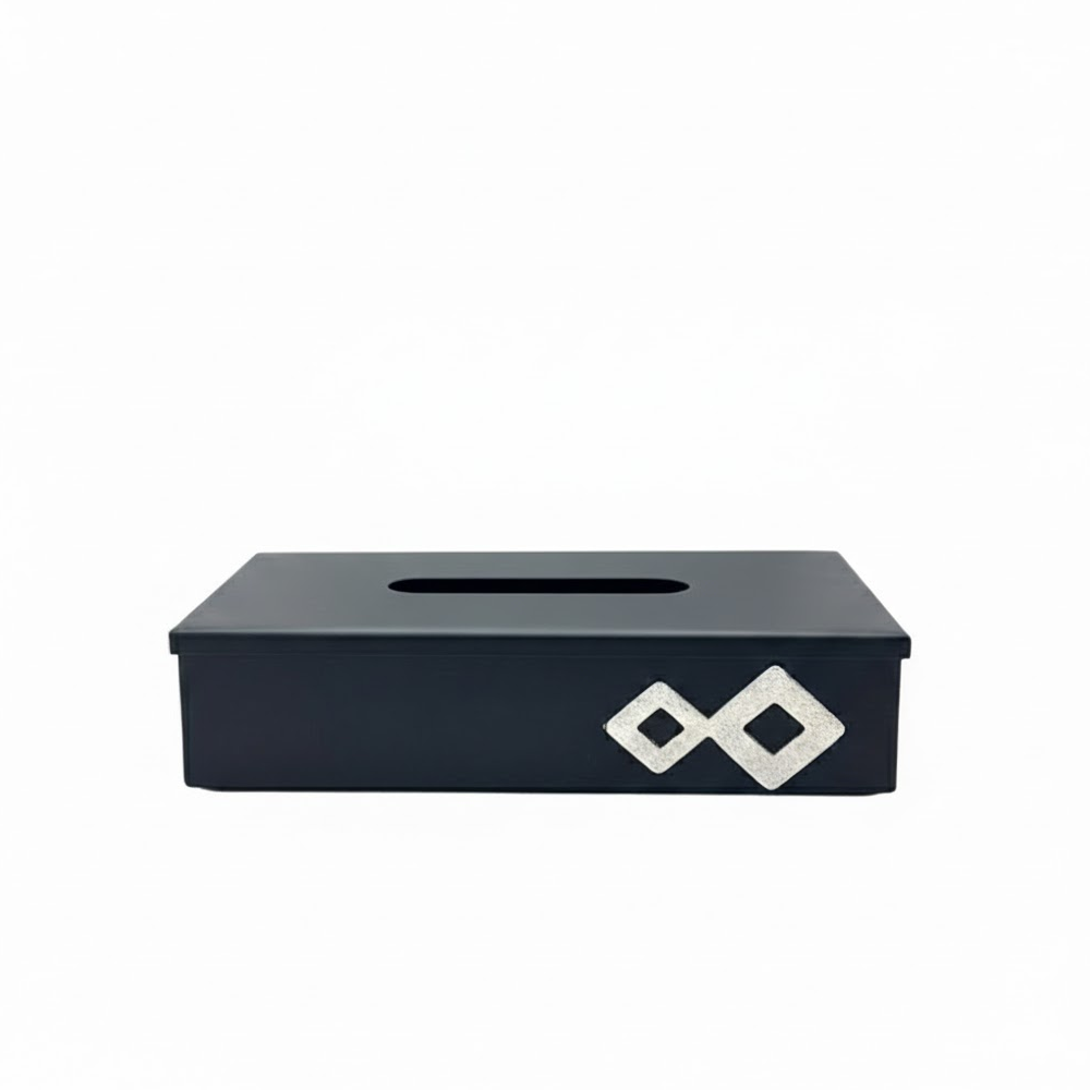 علبة مناديل معدن فاخرة