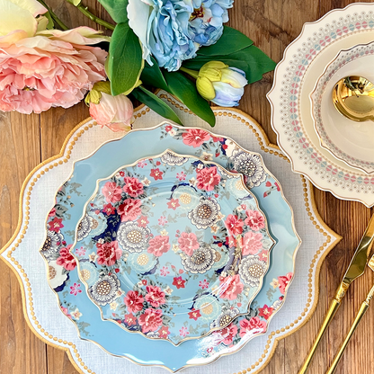 طقم أطباق مائدة فاخر 24 قطعة