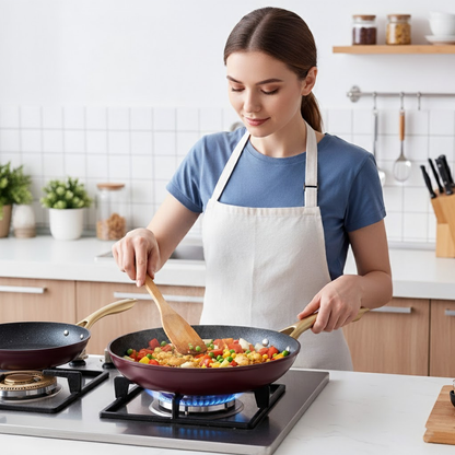 مقلاة جرانيت فاخرة غير لاصق