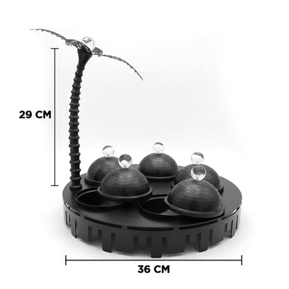 طقم صواني أوعية مزخرفة