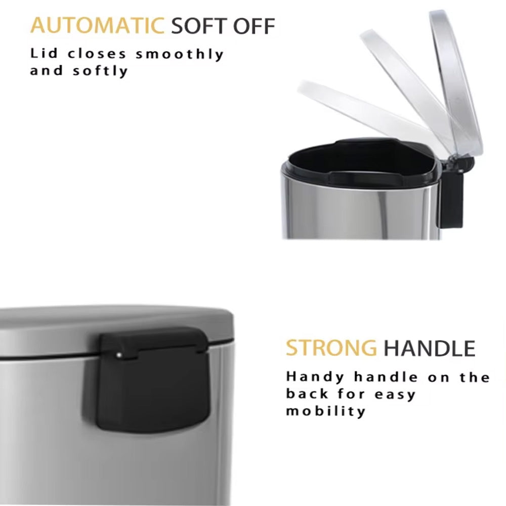 سلة مهملات سعة 40 لترًا