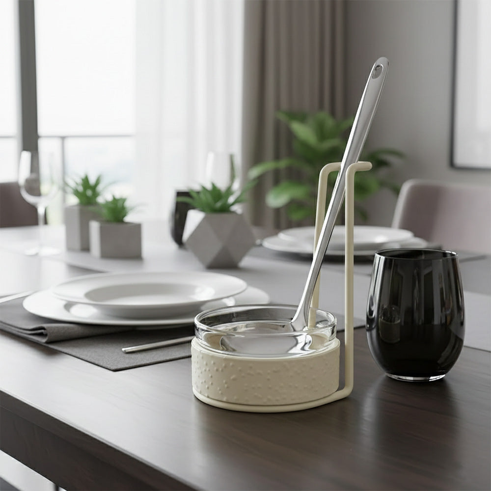 حامل ملاعق للوعاء