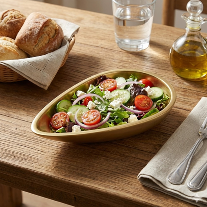 وعاء تقديم صغير بتصميم عصري بالوان متعددة