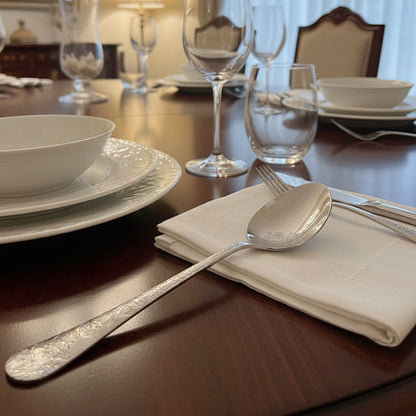 ملاعق مزركشة فاخرة