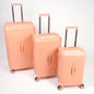 مجموعة حقائب سفر من 3 قطع مصنوعة من مادة البولي