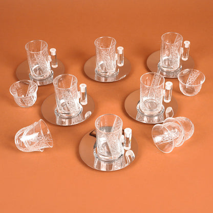 طقم استكانه وفناجين18ق