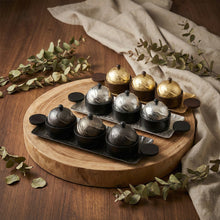 صينية تقديم مستطيلة مع 3 اوعية Alkuwaity Al Awal الكويتي الأول