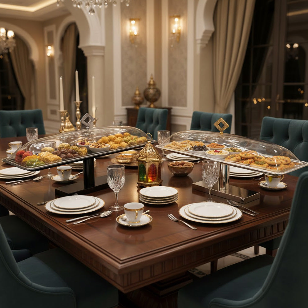 حامل كيك كبير بغطاء مقبب Diva Lady