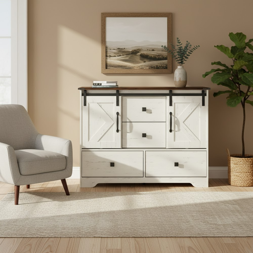 خزانة تخزين مع أبواب منزلقة