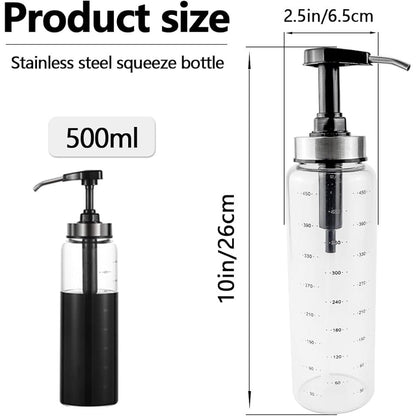 زجاجة ضغط الزيت