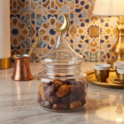 جرة زجاج القمر