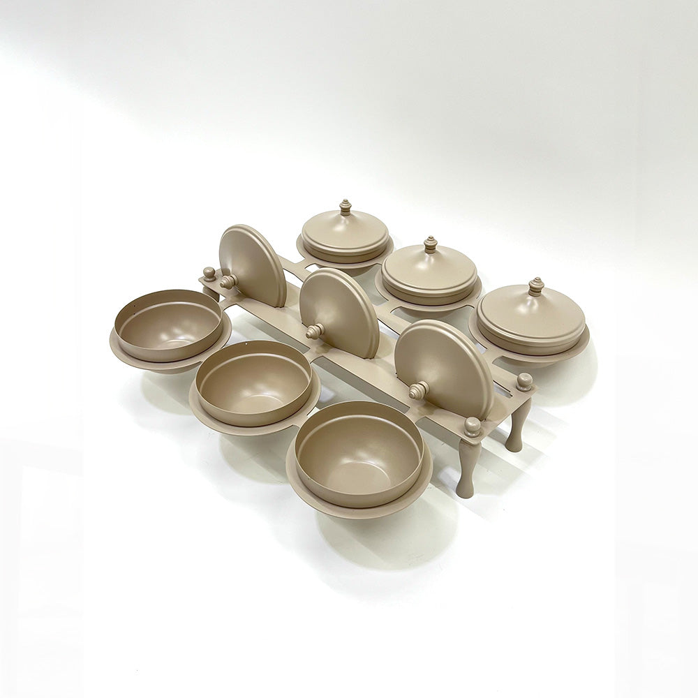 ماعون تقديم 6أطباق