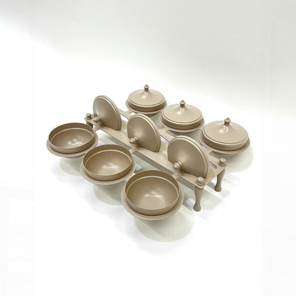 ماعون تقديم 6أطباق