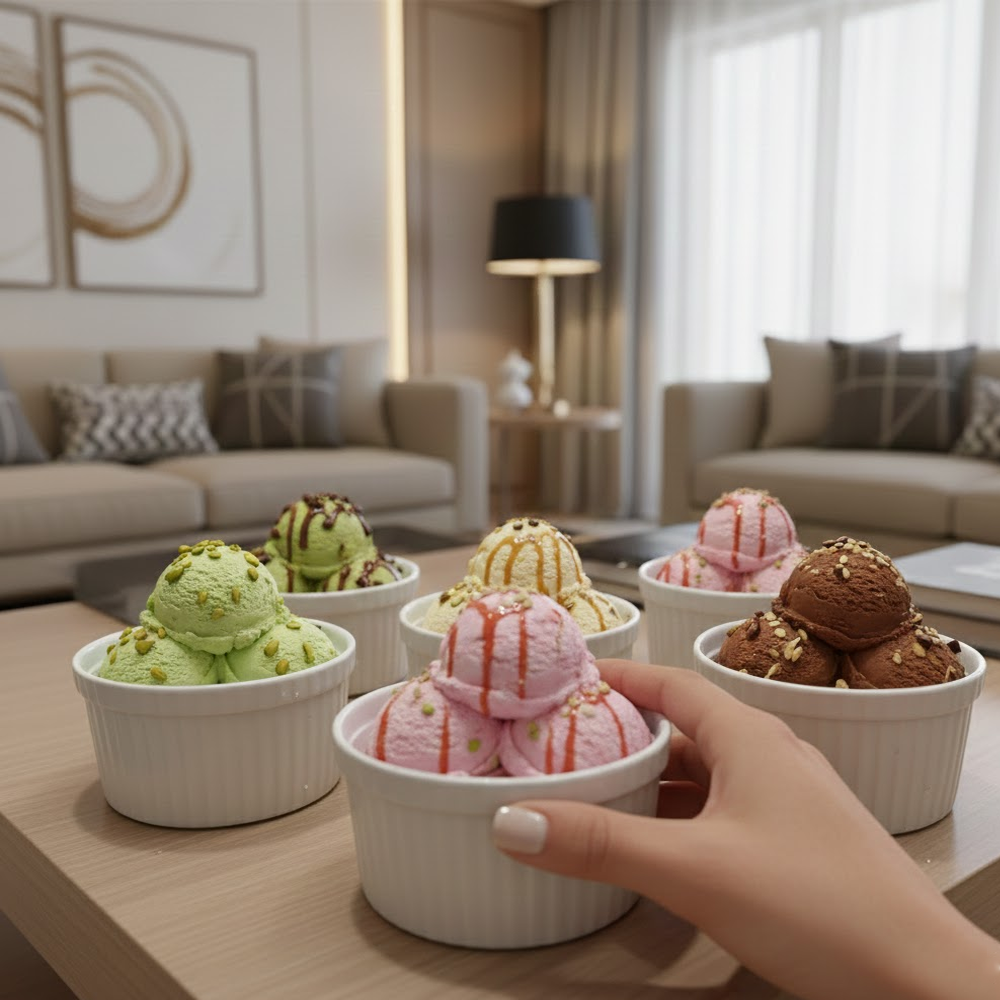 طقم بادية بورسلان 6 قطع