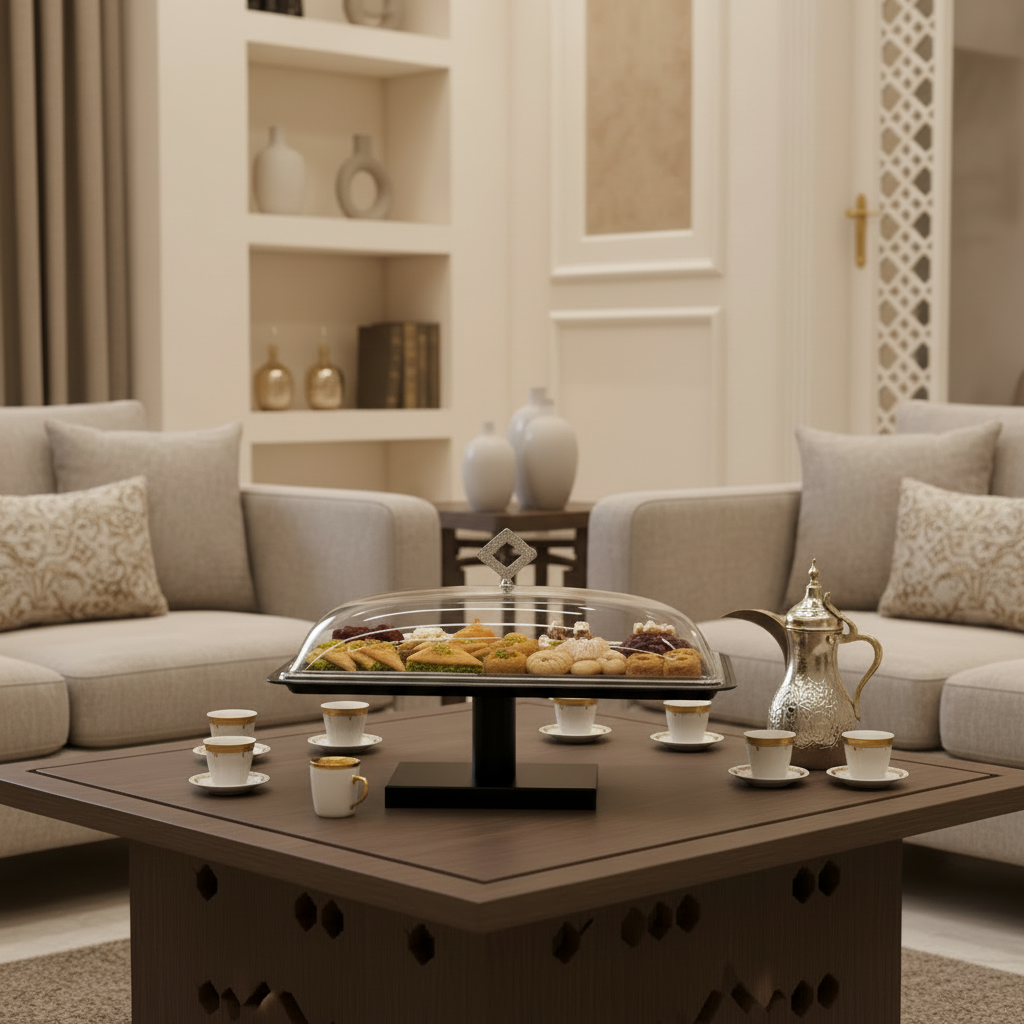 ماعون تقديم حلويات فاخر