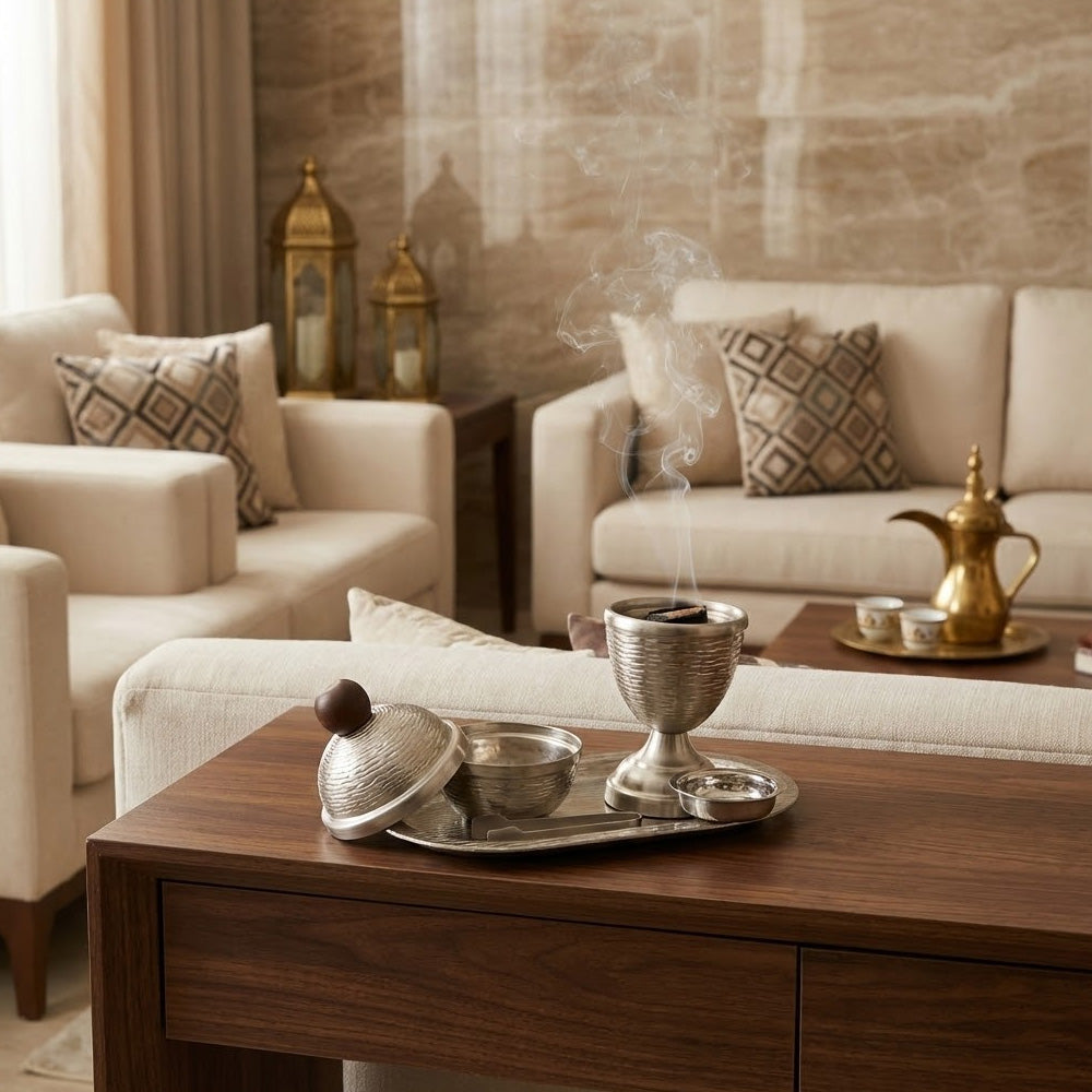 مجموعة مباخر - 4 قطع