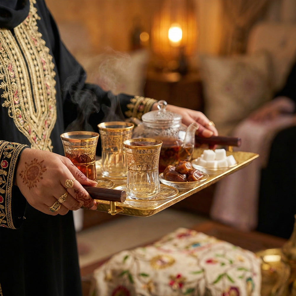 صينية تقديم كبيرة Alkuwaity Al Awal الكويتي الأول