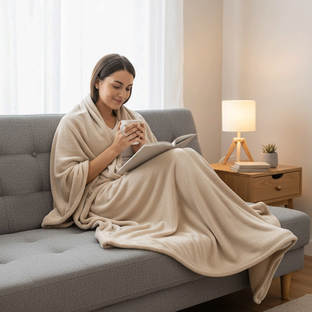 بطانية قطيفة ناعمة فاخرة