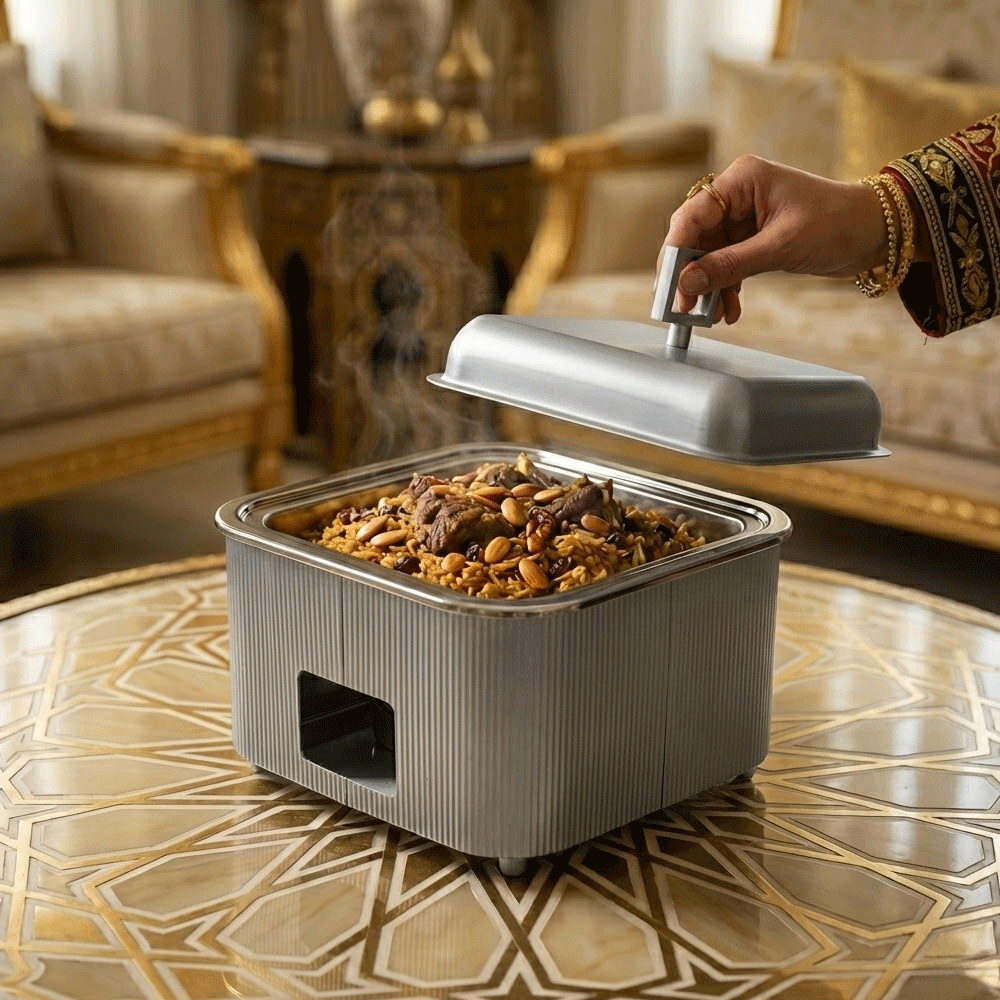 سخان طعام مربع ( 3لتر )