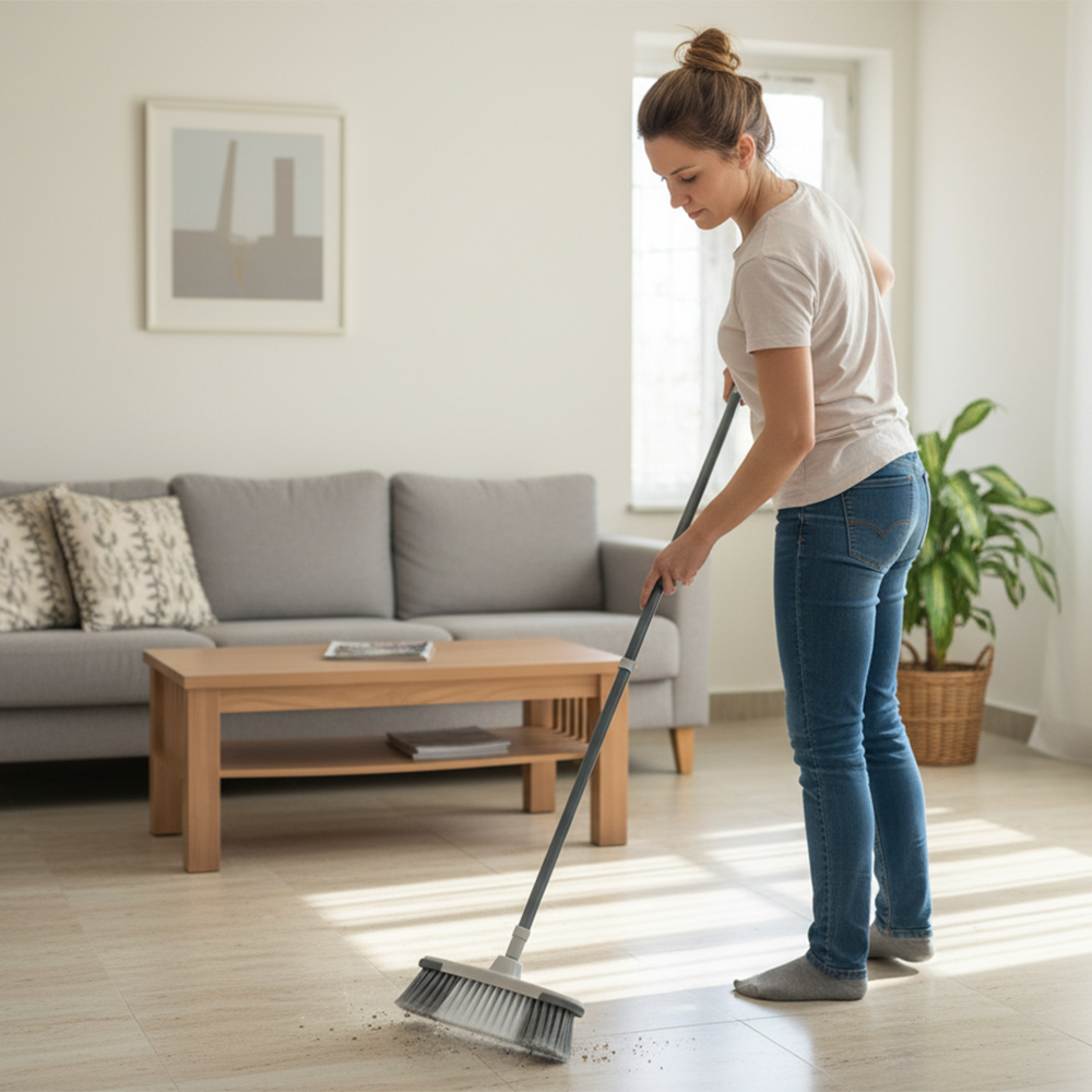 مكنسة أرضيات قابل للتمديد