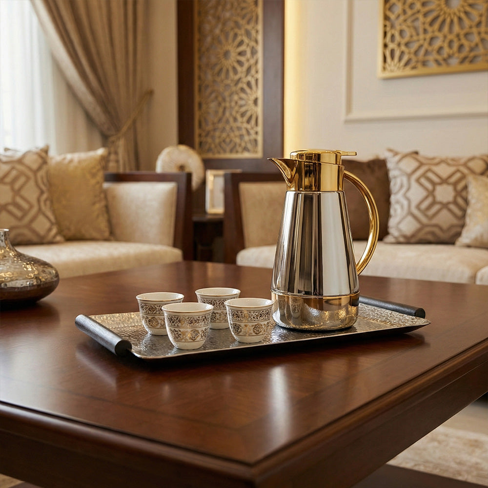 صينية تقديم وسط Alkuwaity Al Awal الكويتي الأول